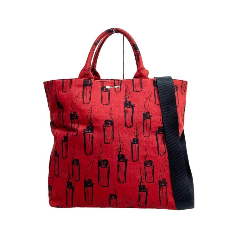人気カラーの 2wayショルダーバッグ Eriwakiyama Miu Miu レッド 2605 京都店 その他バッグ Floridapace Gov