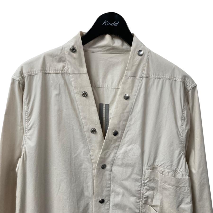 Rick Owens 【値下げ】Rick Larry Shirt ベージュ サイズ：40 (京都店 
