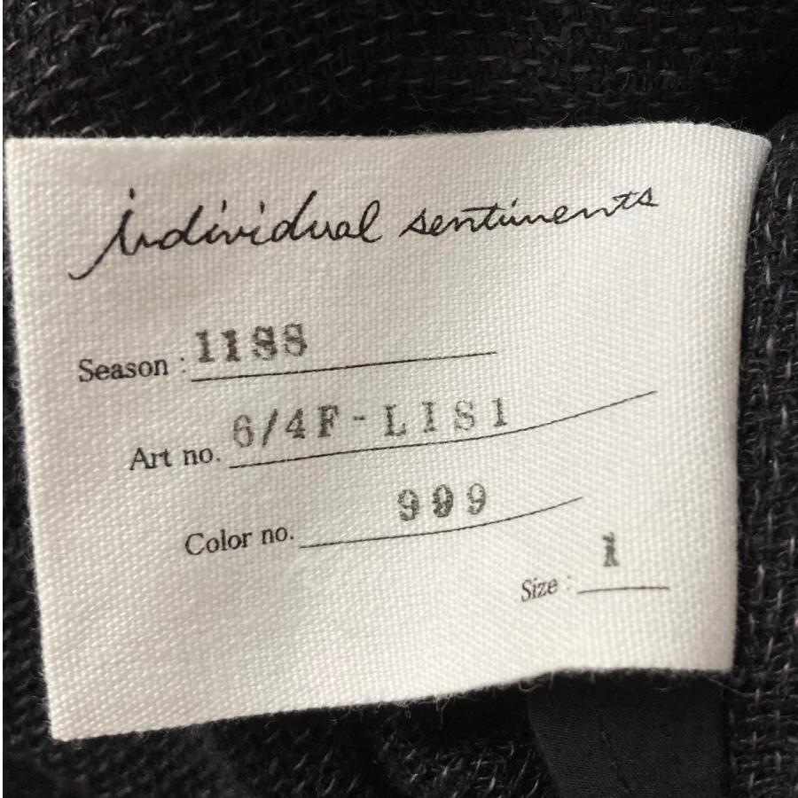【値下げ】individual sentiments テーラードジャケット ブラック サイズ：1 (京都店)｜kindal｜07