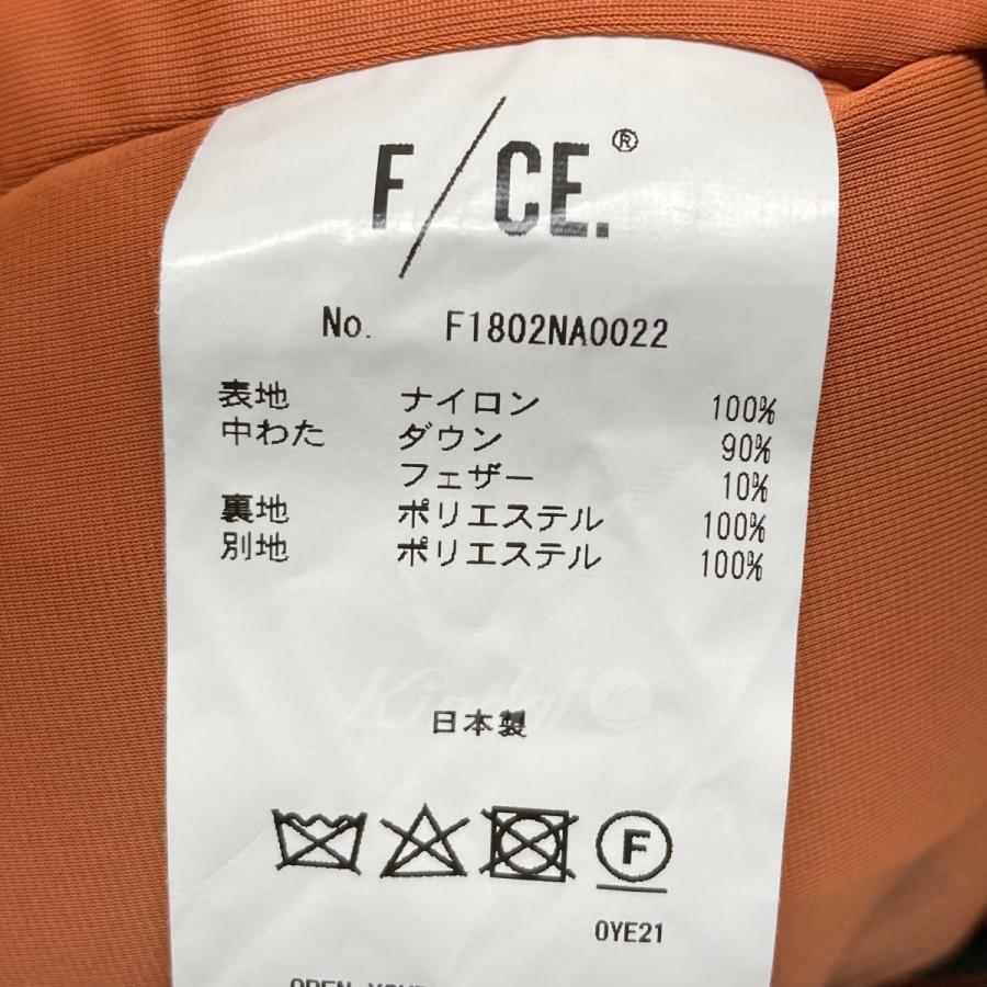エフシーイー F／CE． ×NANGA ダウンジャケット グリーン サイズ：S