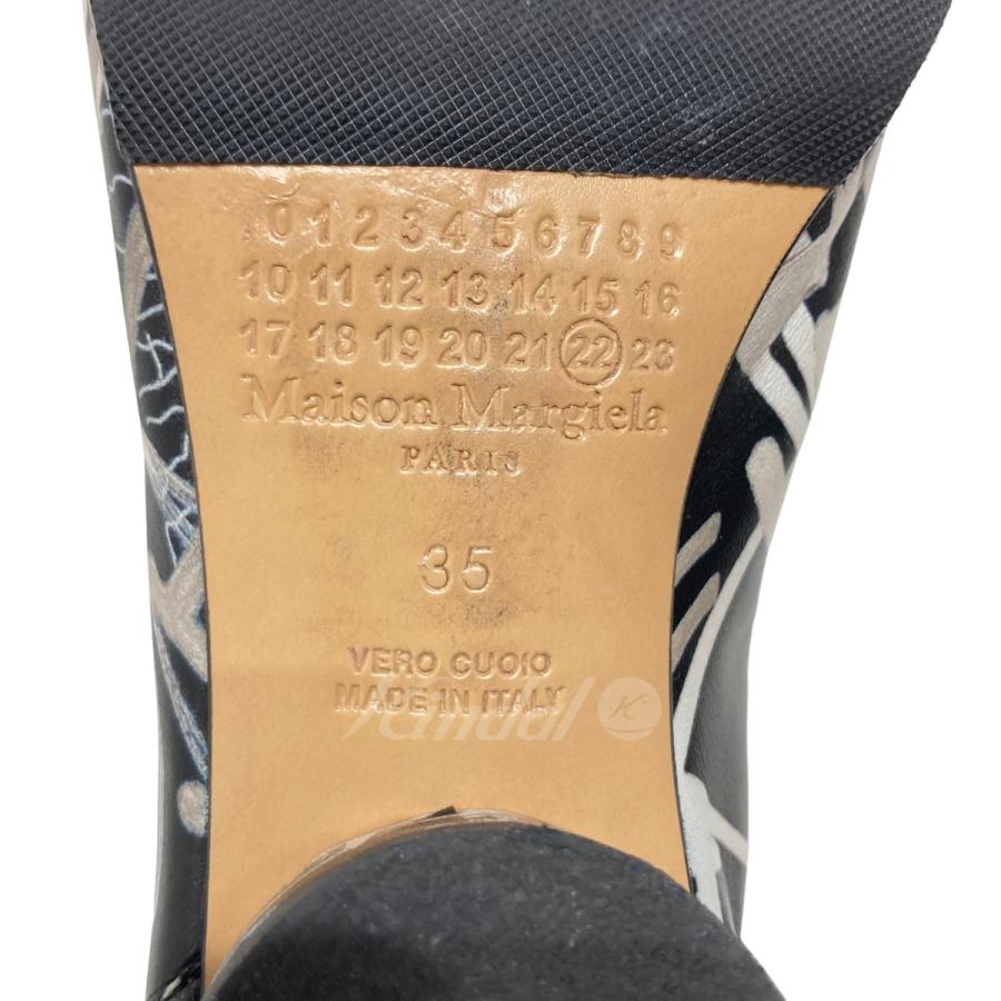 【値下げ】Maison Margiela 足袋ブーツ ブラック×ホワイト サイズ：SIZE 35 (京都店)｜kindal｜07