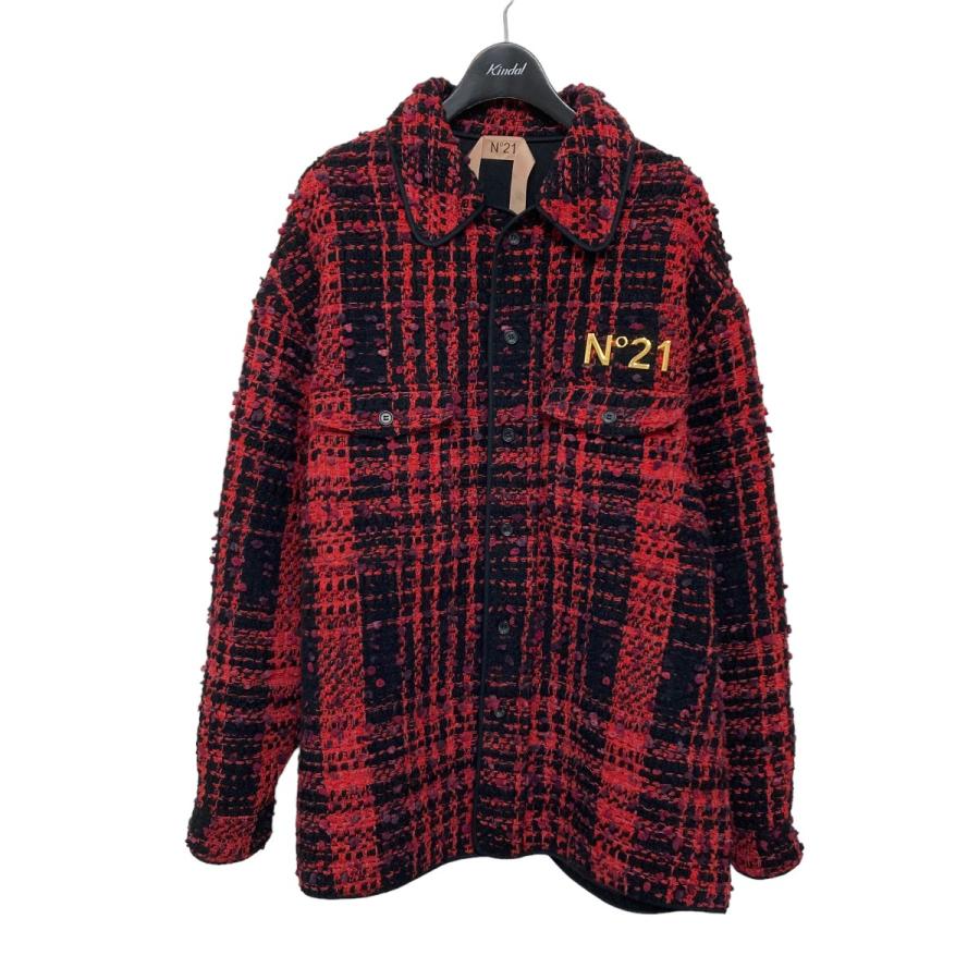 N°21 ヌメロヴェントゥーノ 20AW シークインサルエルクロップドパンツ 