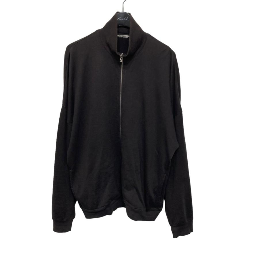 値下げ】AURALEE SUPER HIGH GAUGE SWEAT ZIP BLOUSON ブラウン サイズ 
