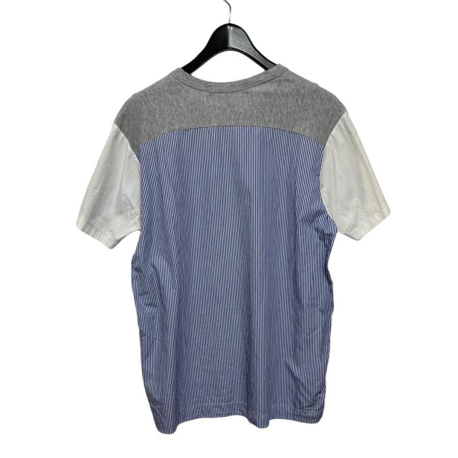 コムデギャルソンシャツ COMME des GARCONS SHIRT チェック切替Tシャツ グレー サイズ：M｜kindal｜02