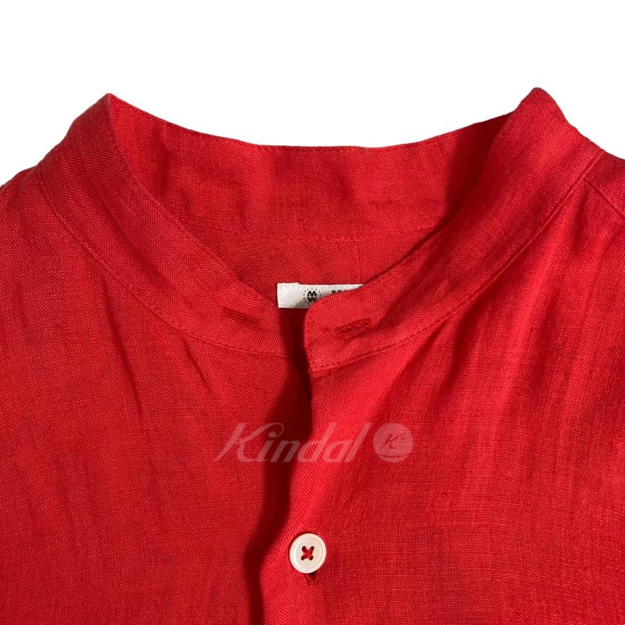 maatee&sons 強撚LINENガーゼBANDカラーSH MAATEE&SONS 強撚LINENガーゼBANDカラーSH