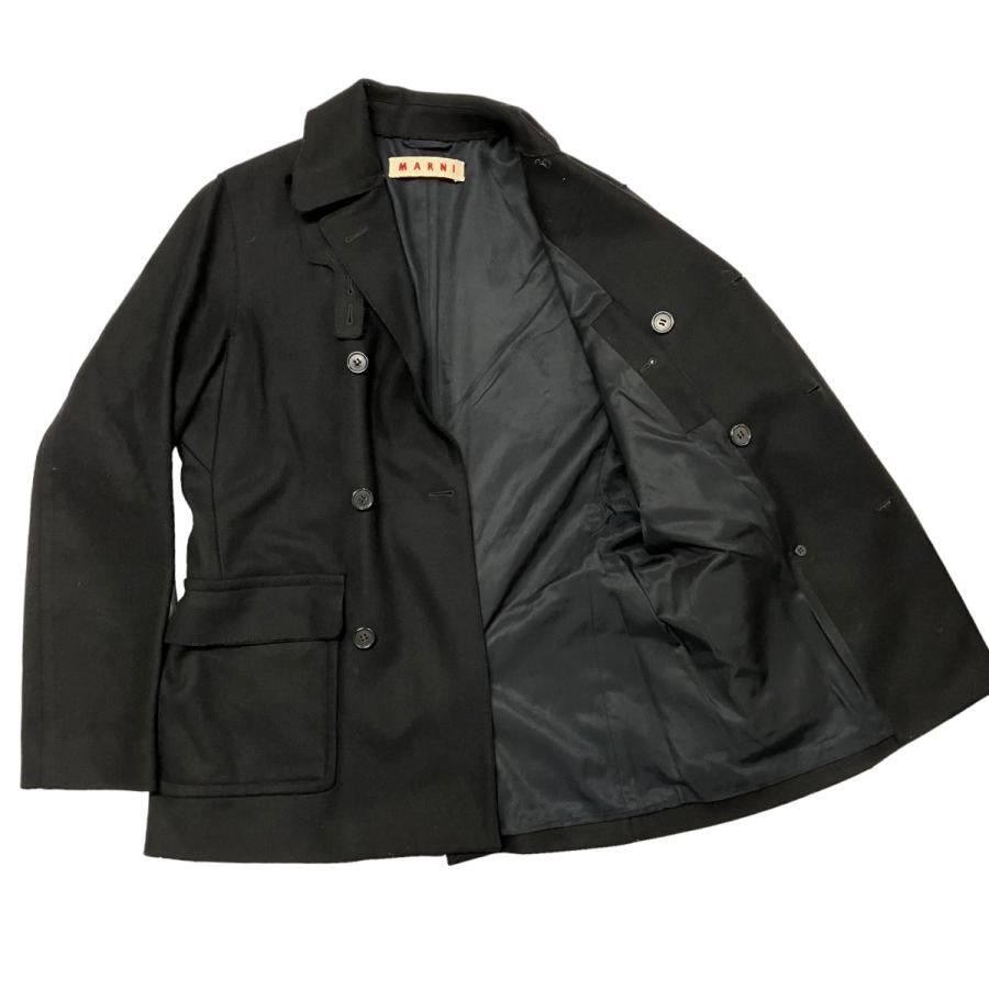 マルニ MARNI Pコート I09JUMUG04UY0TW223-00N99 ブラック サイズ：44 