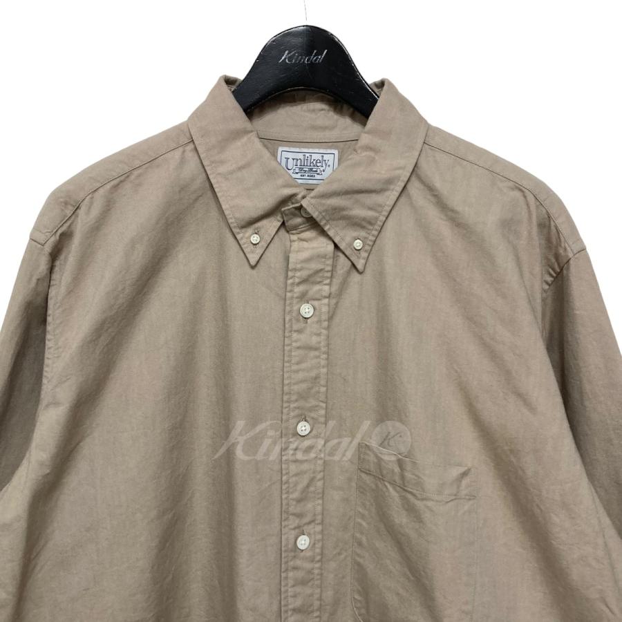 値下げ】Unlikely Button Down Shirts ベージュ サイズ：XL (京都店 