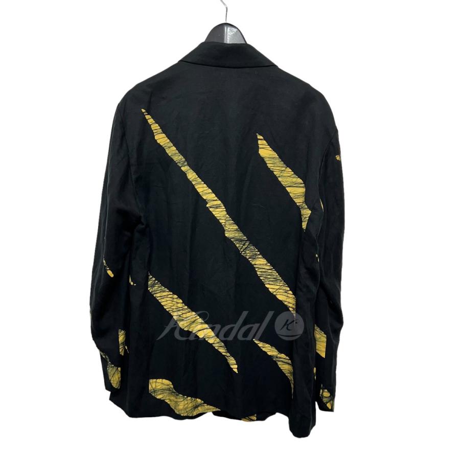 値下げ】ISSEY MIYAKE MEN ロウケツ染めテーラードジャケット ブラック 