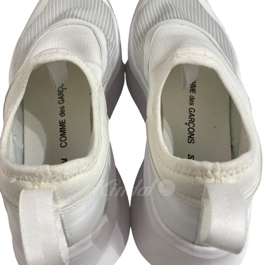 コムデギャルソン×サロモン COMME des GARCONS×SALOMON Platform Slip-On ホワイト サイズ：23．5cm｜kindal｜07