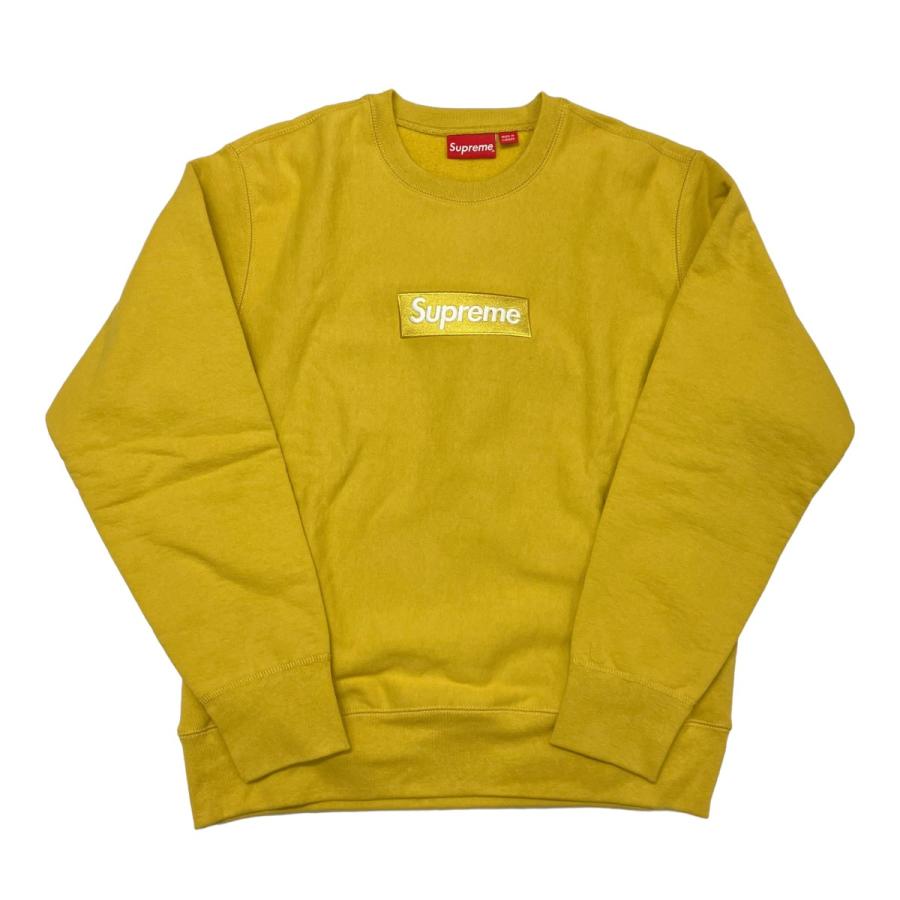Supreme 【値下げ】Supreme 18AW ボックスロゴスウェット イエロー 
