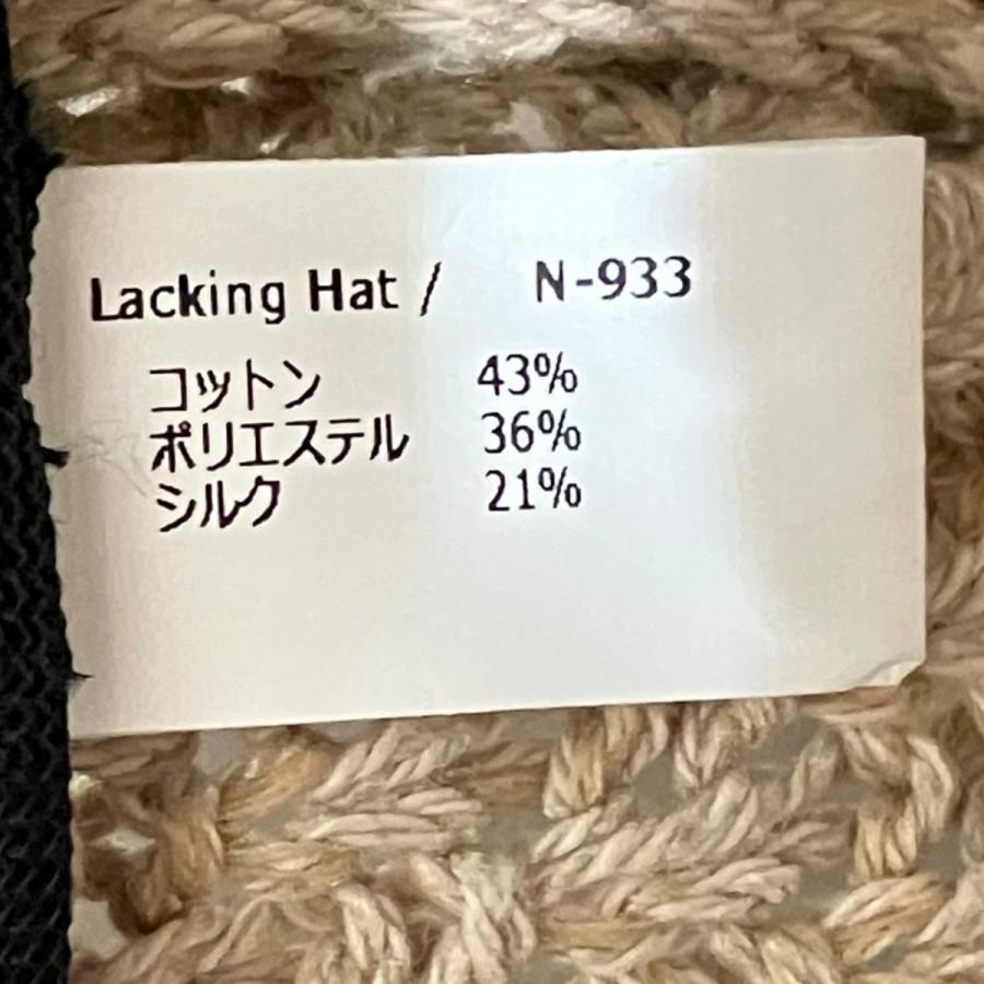 ナインテイラー Nine Tailor Lacking Hat ハット N-933 ベージュ｜kindal｜05