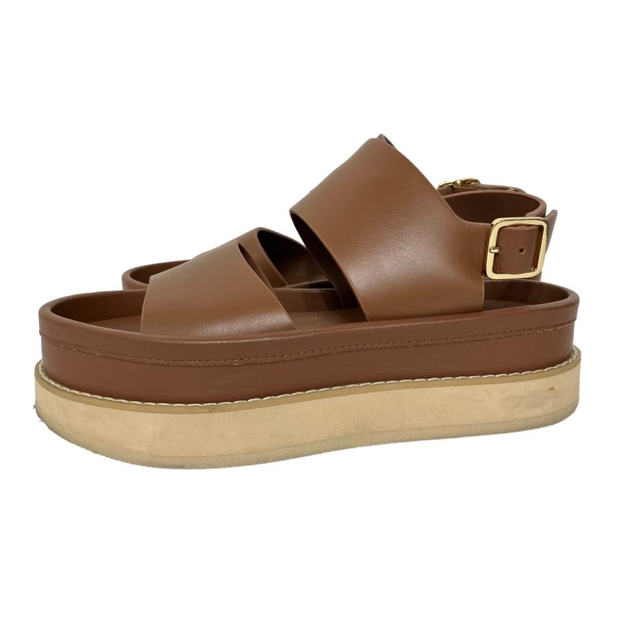 CLANE クラネ BULKY SOLE SANDAL ブラウン サイズ:37 CLANE クラネ BULKY SOLE SANDAL ブラウン サイズ:37