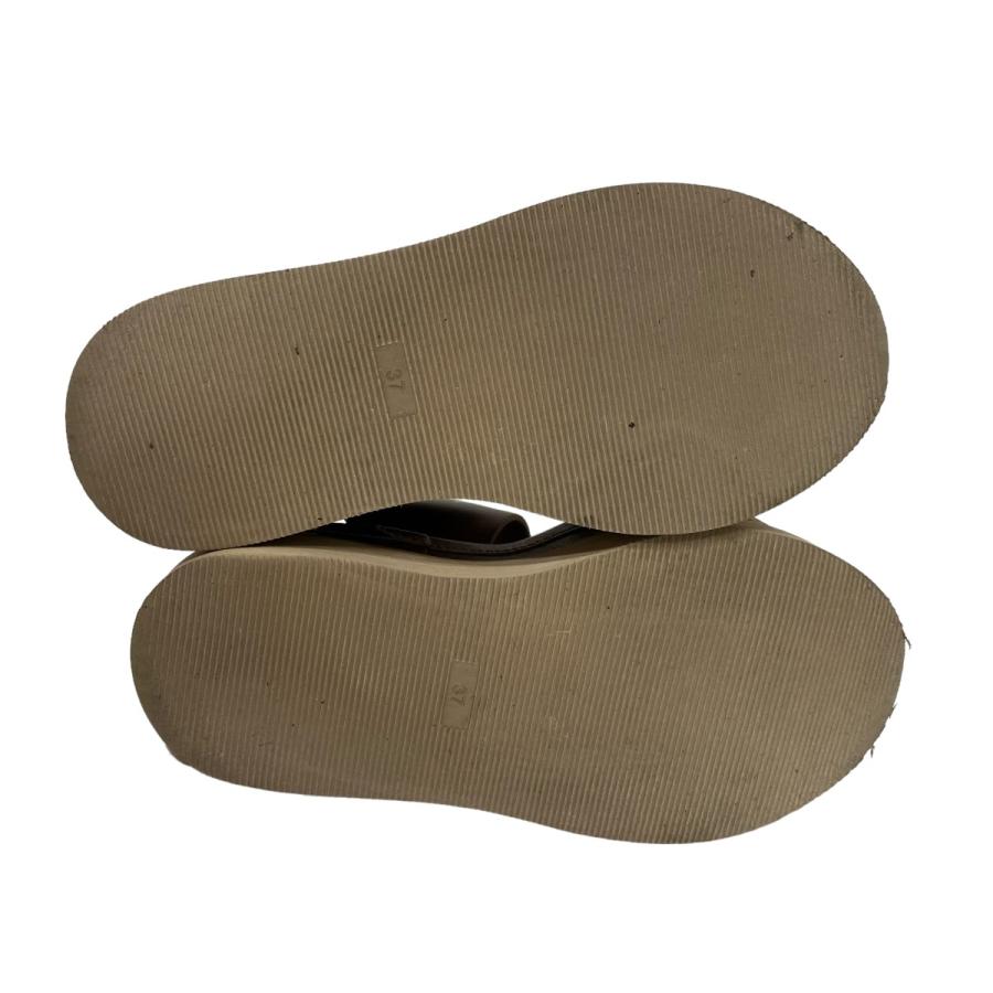 CLANE クラネ BULKY SOLE SANDAL ブラウン サイズ:37 CLANE クラネ BULKY SOLE SANDAL ブラウン サイズ:37
