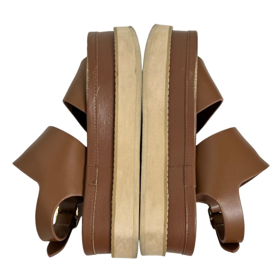 CLANE クラネ BULKY SOLE SANDAL ブラウン サイズ:37 CLANE クラネ BULKY SOLE SANDAL ブラウン サイズ:37