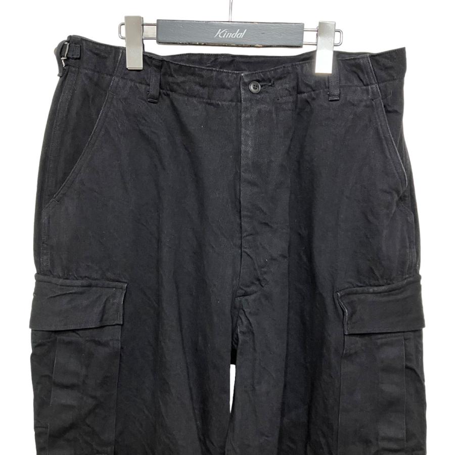 COMOLI（コモリ） ブラックデニム B．D．Uパンツ Z01-03005 ブラック