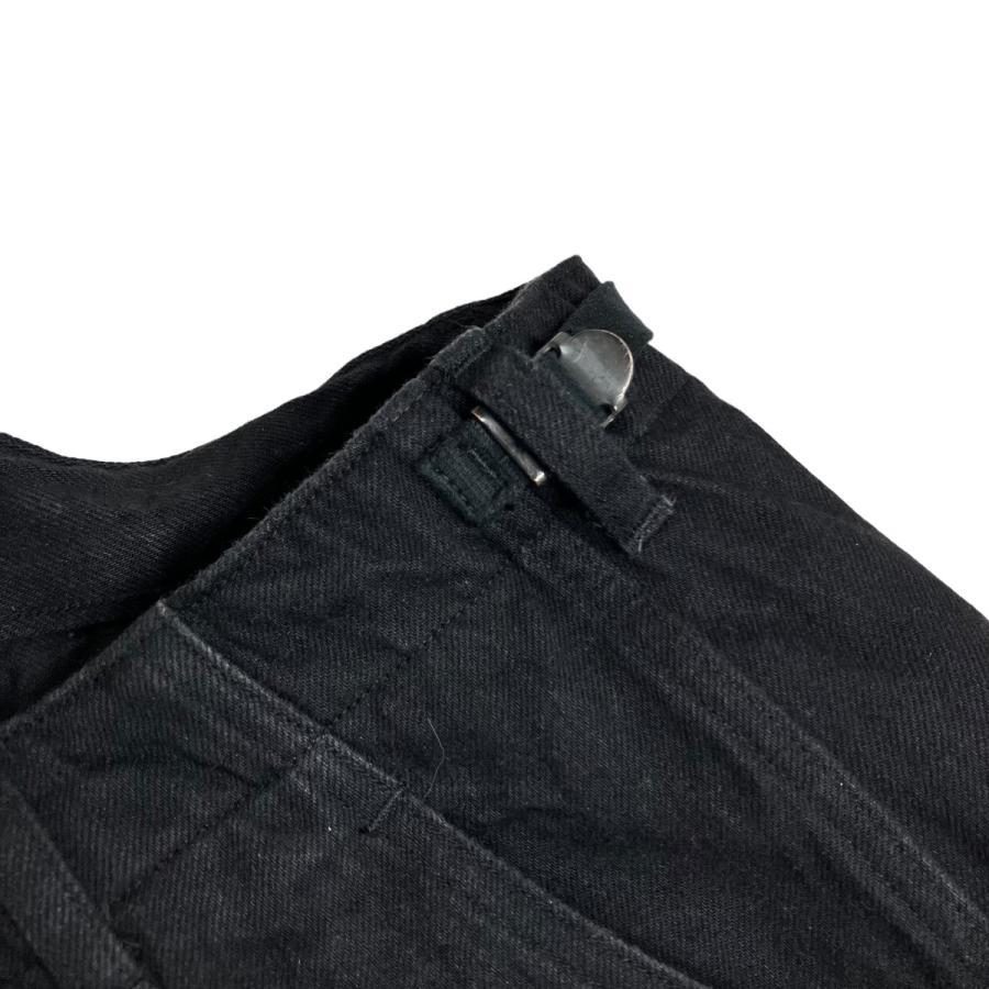 COMOLI（コモリ） ブラックデニム B．D．Uパンツ Z01-03005 ブラック