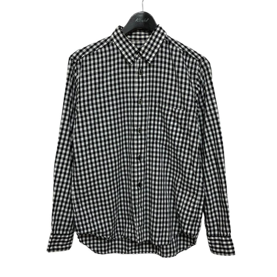 BLACK COMME des GARÇONS ギンガムチェックシャツ