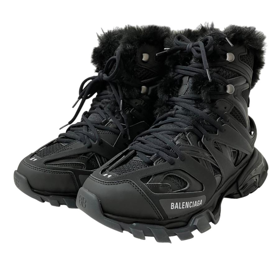 バレンシアガ BALENCIAGA Track Hike High Fake Fur ブーツ 668557 