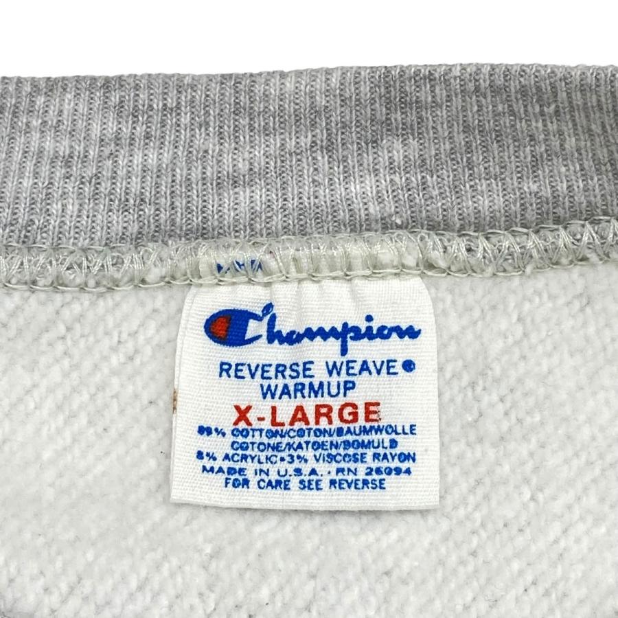 Champion / Vintage/80s/REVERSE WEAVE/スウェット/GTA FEEDS/染み込み/SIZE:L Champion 【値下げ】Champion 80s Reverse Weave GTA FEEDS 3段