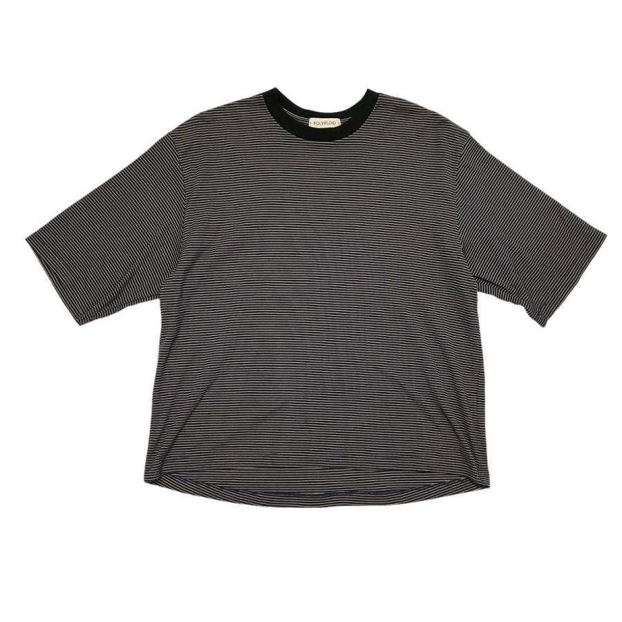 ポリプロイド POLYPLOID ボーダーTシャツ 10-B-08 ネイビー サイズ：2 
