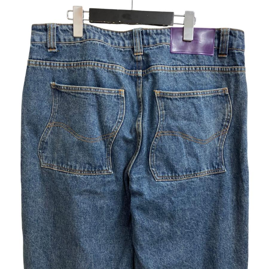 Dime デニムパンツ 濃い青 ストレート