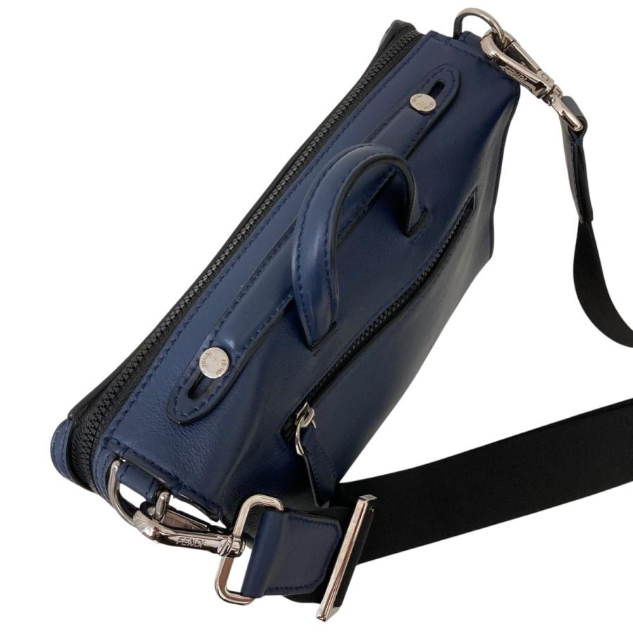 FENDI（フェンディ） ミニルイ 2WAYショルダーバッグ 7M0238 ネイビー 