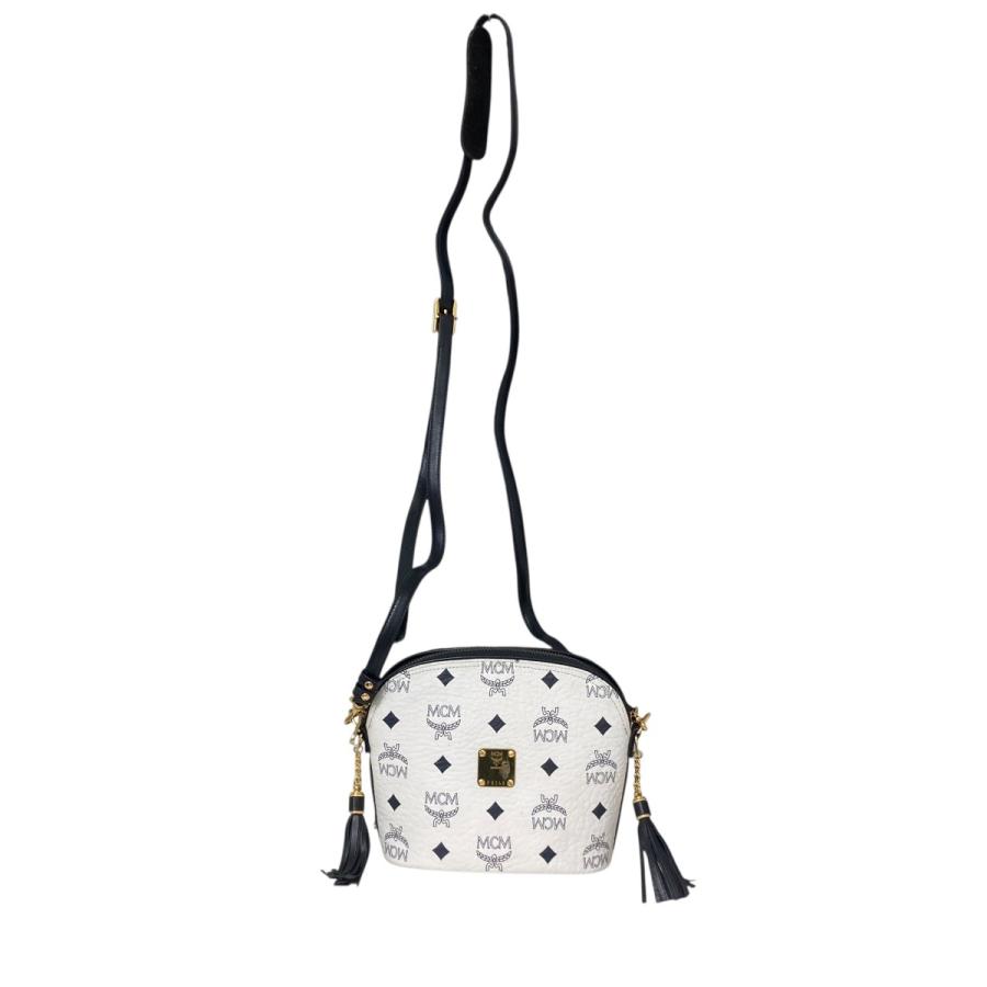 MCM ショルダーバッグ ホワイト