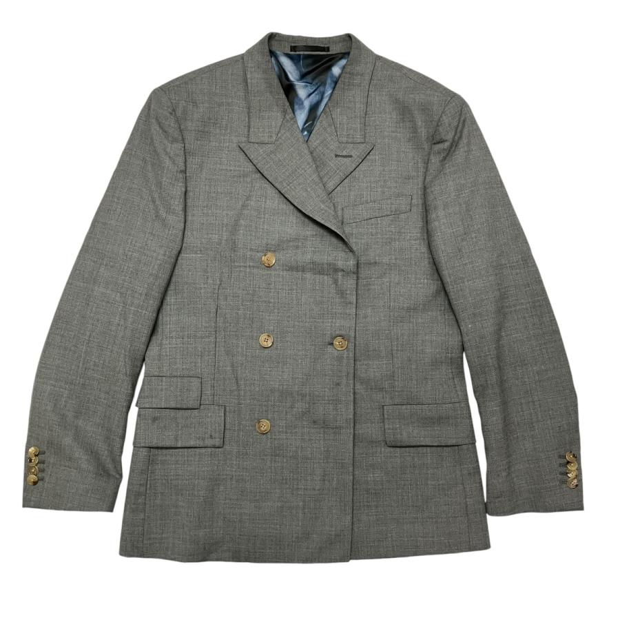 Paul Smith グレー ウール ダブルブレストジャケット