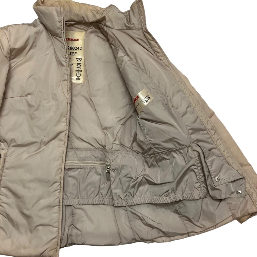 PRADA SPORT 【値下げ】PRADA SPORTS 中綿ジャケット 24V3770 ピンク  