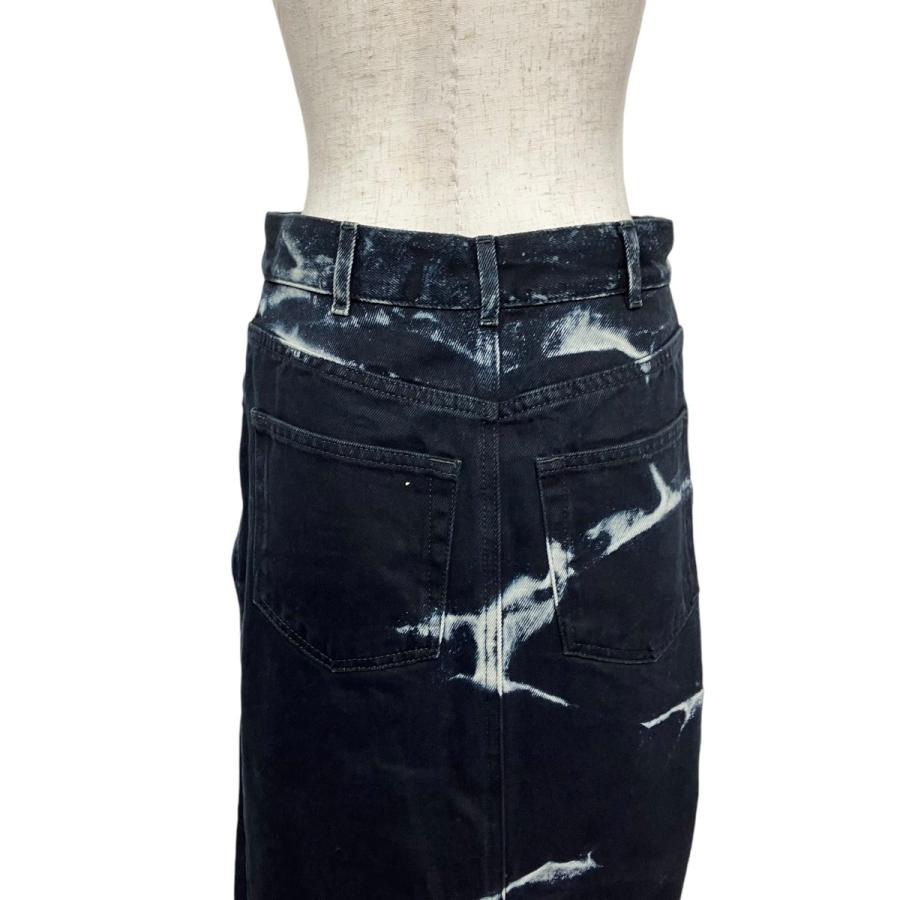 ドリスヴァンノッテン DRIES VAN NOTEN 22AW デニムスカート ブラック 