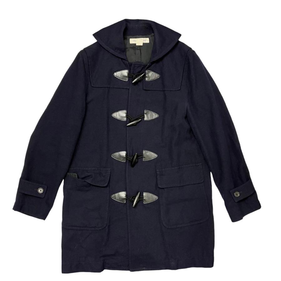 コムデギャルソンシャツ COMME des GARCONS SHIRT 縮絨丸襟トグル 
