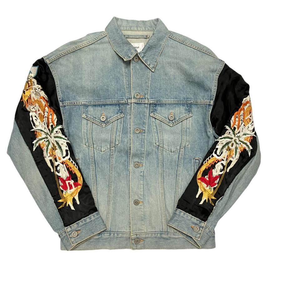 ダブレット doublet CUSTOMIZED DENIM BLOUSON デニムジャケット 