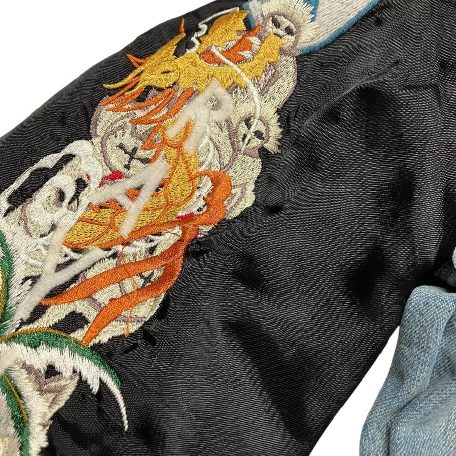 ダブレット doublet CUSTOMIZED DENIM BLOUSON デニムジャケット 