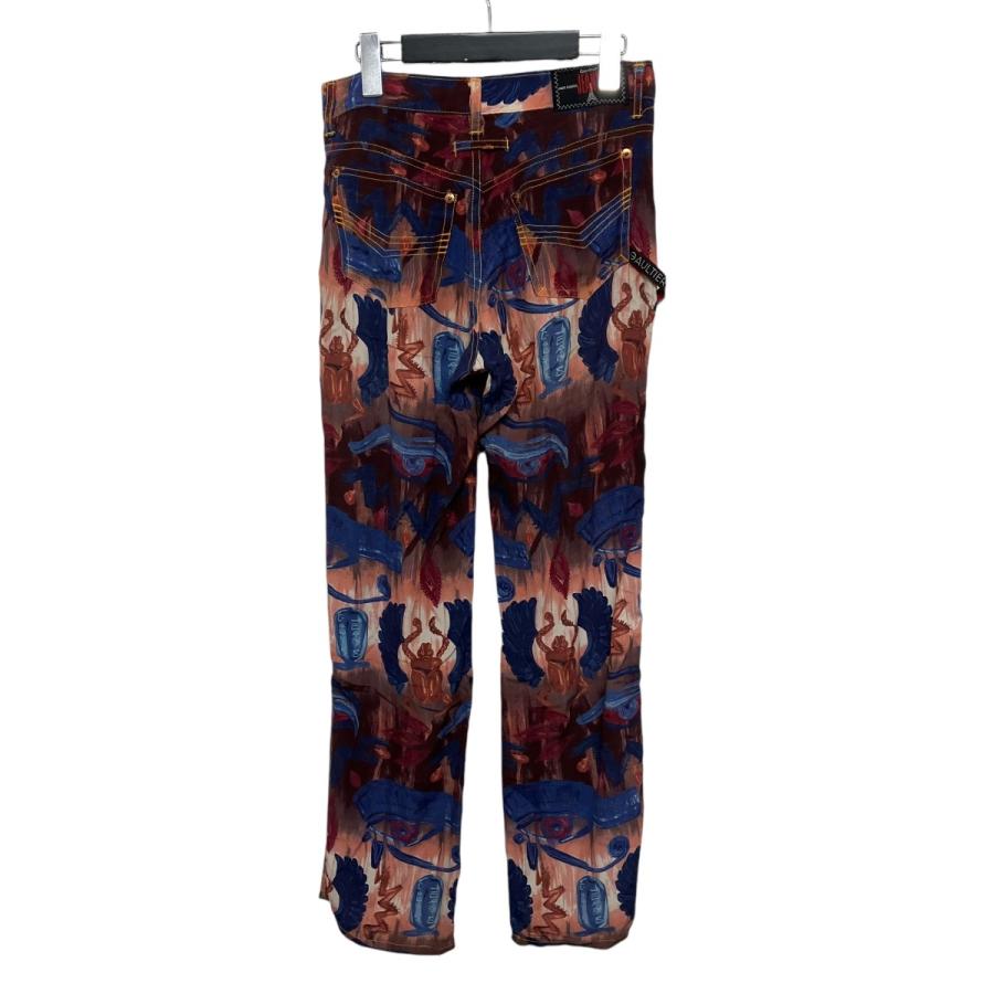 GAULTIER JEANS 総柄パンツ コットン