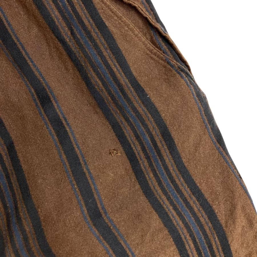 値下げ】ZIGGY CHEN 24SS STRIPED ROBE コート 0M2410717 ブラウン 