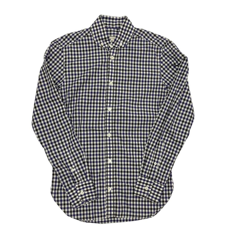 MAISON KITSUNE メゾンキツネ チェックシャツ KMH-0503-A ブルー 
