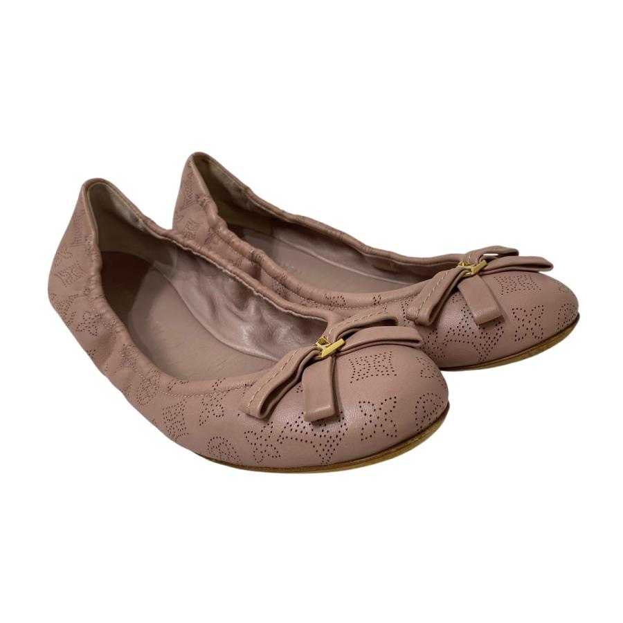 ルイヴィトンフラットシューズブラック 37サイズ