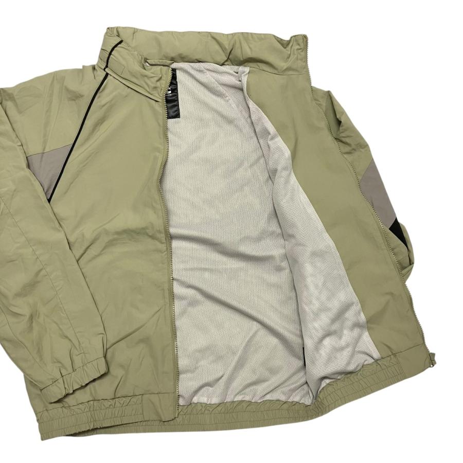 FTC ジップアップナイロンジャケット グリーン/ブラック