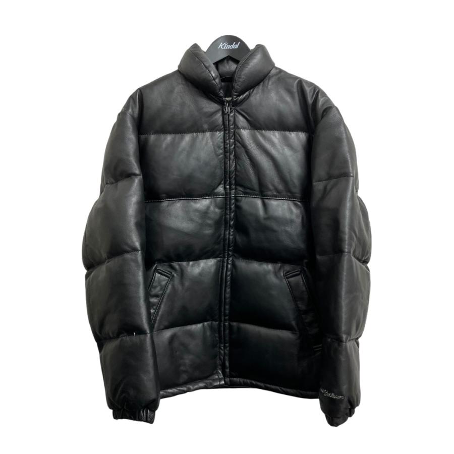 Schott レザージャケット ブラック Schott N.Y.C（ショット） 【値下げ】Schott レザーダウンジャケット