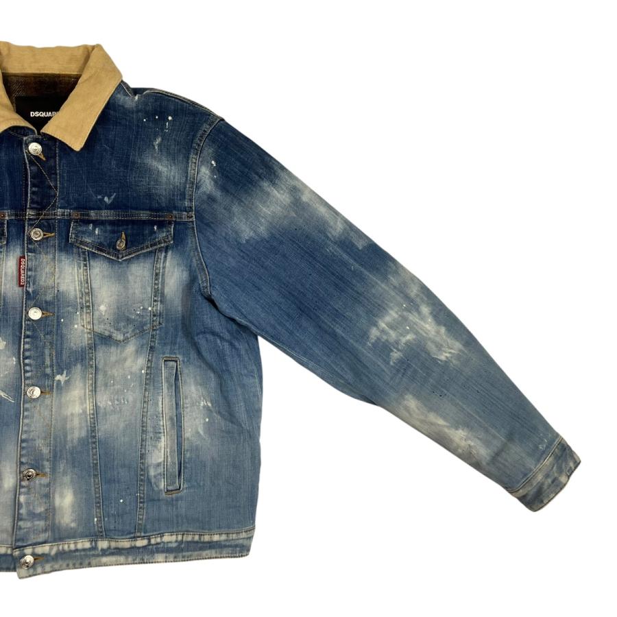 未使用 dsquared2 dan jean jacket デニム 48 ディースクエアード