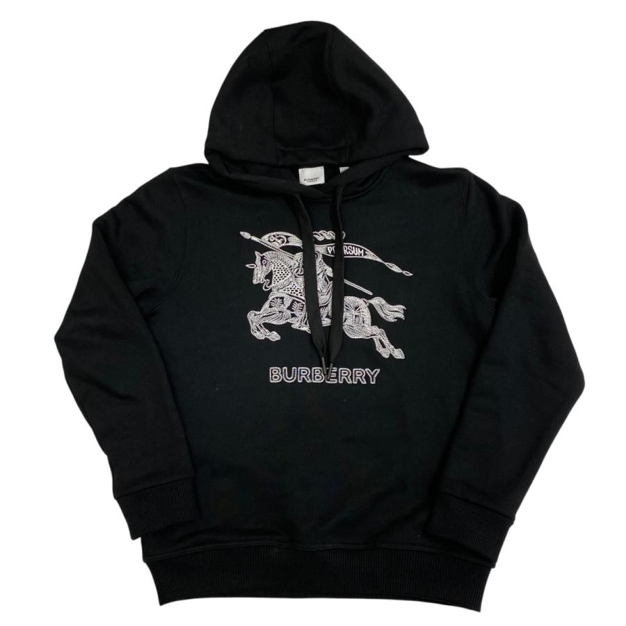 BURBERRY バーバリー パーカー 8072776 ブラック サイズ:S BURBERRY バーバリー パーカー 8072776 ブラック サイズ:S