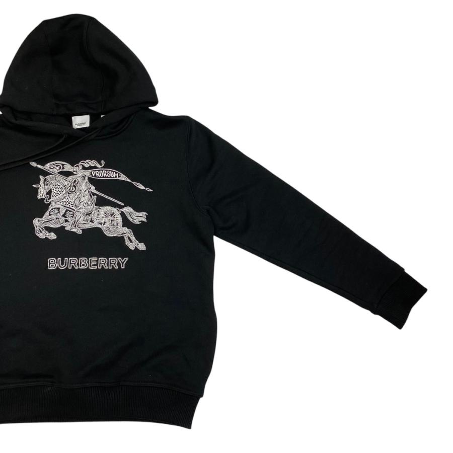 BURBERRY バーバリー パーカー 8072776 ブラック サイズ:S BURBERRY バーバリー パーカー 8072776 ブラック サイズ:S