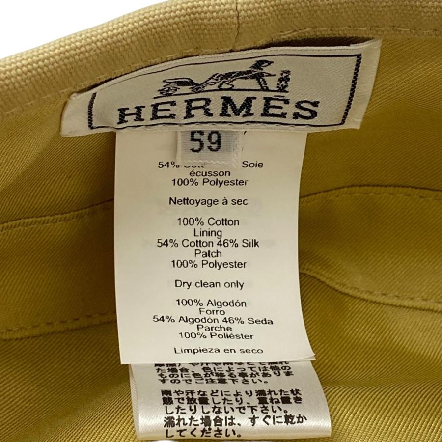 HERMES（エルメス） 【値下げ】HERMES ベレー帽 ベージュ サイズ：59