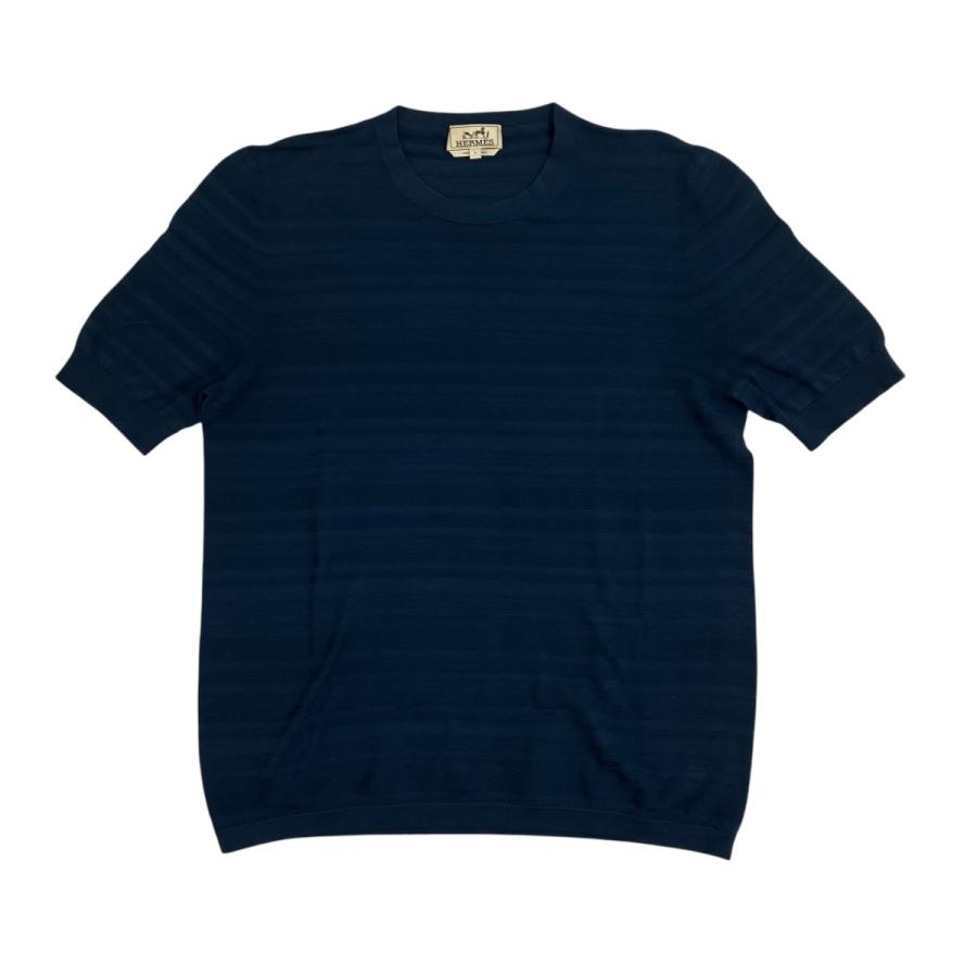HERMES（エルメス） 【値下げ】HERMES Tシャツ 91-5729 ネイビー