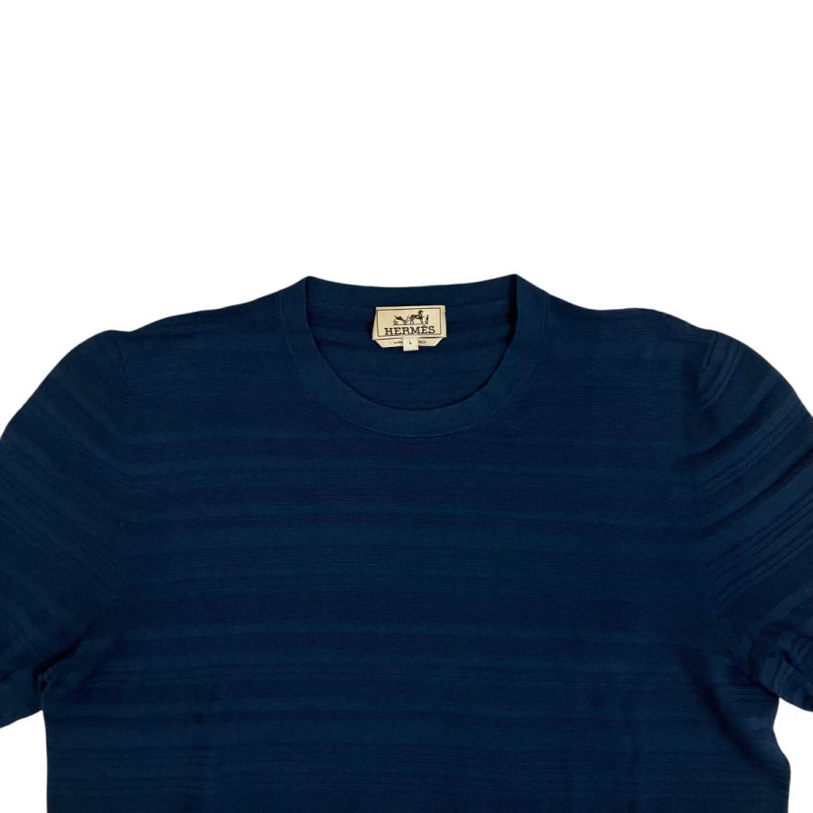 HERMES（エルメス） 【値下げ】HERMES Tシャツ 91-5729 ネイビー