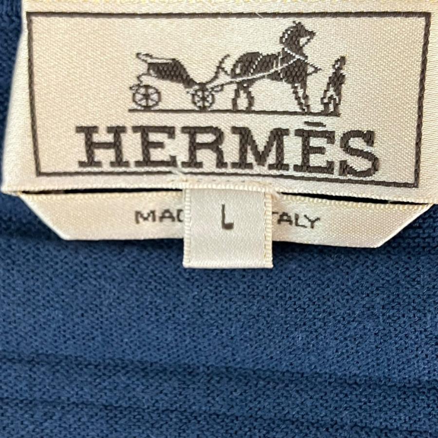 HERMES（エルメス） 【値下げ】HERMES Tシャツ 91-5729 ネイビー