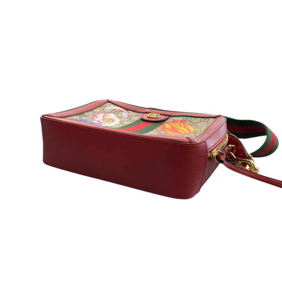 GUCCI（グッチ） 【値下げ】GUCCI ショルダーバッグ 550622 レッド (栄 
