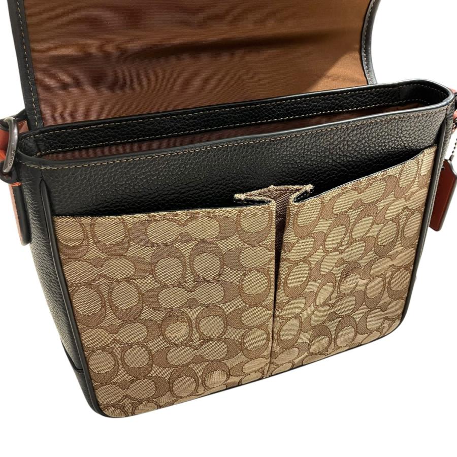 COACH ショルダーバッグ ブラック/ベージュ COACH（コーチ） 【値下げ】COACH ショルダーバッグ ベージュ×ブラック