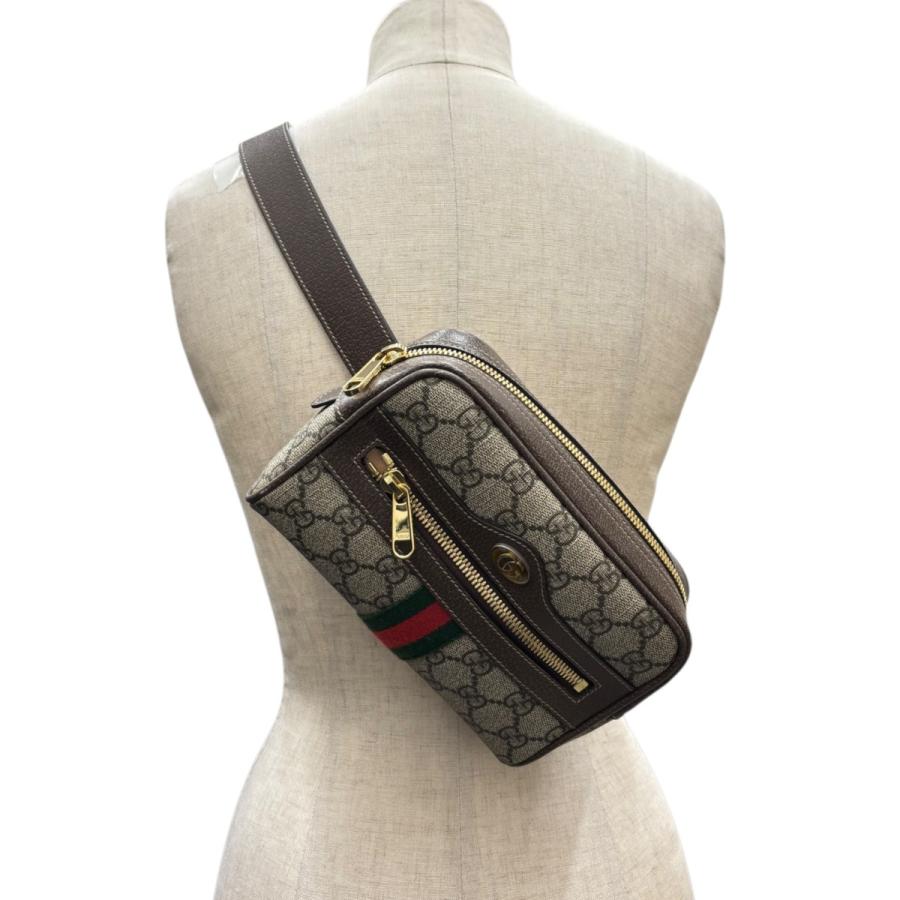 GUCCI ボディバッグ ベージュ/ブラウン Gucci ボディバッグ・ウエストポーチ ベージュ・ブラウン - メルカリ
