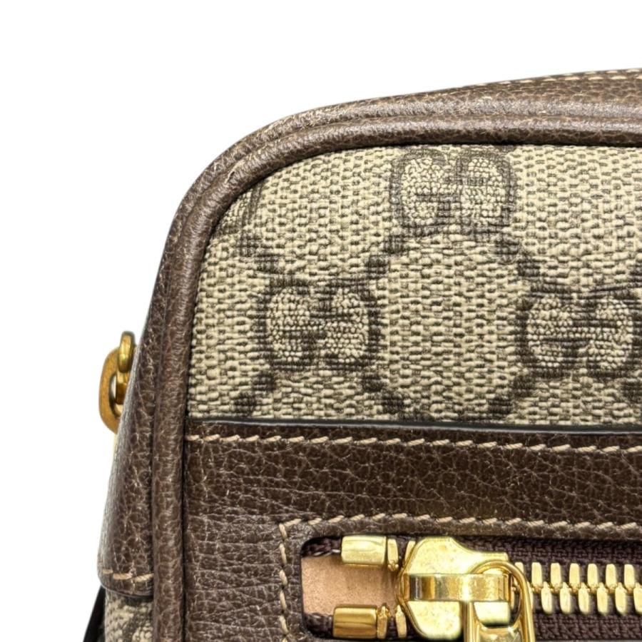 GUCCI ボディバッグ ベージュ/ブラウン Gucci ボディバッグ・ウエストポーチ ベージュ・ブラウン - メルカリ